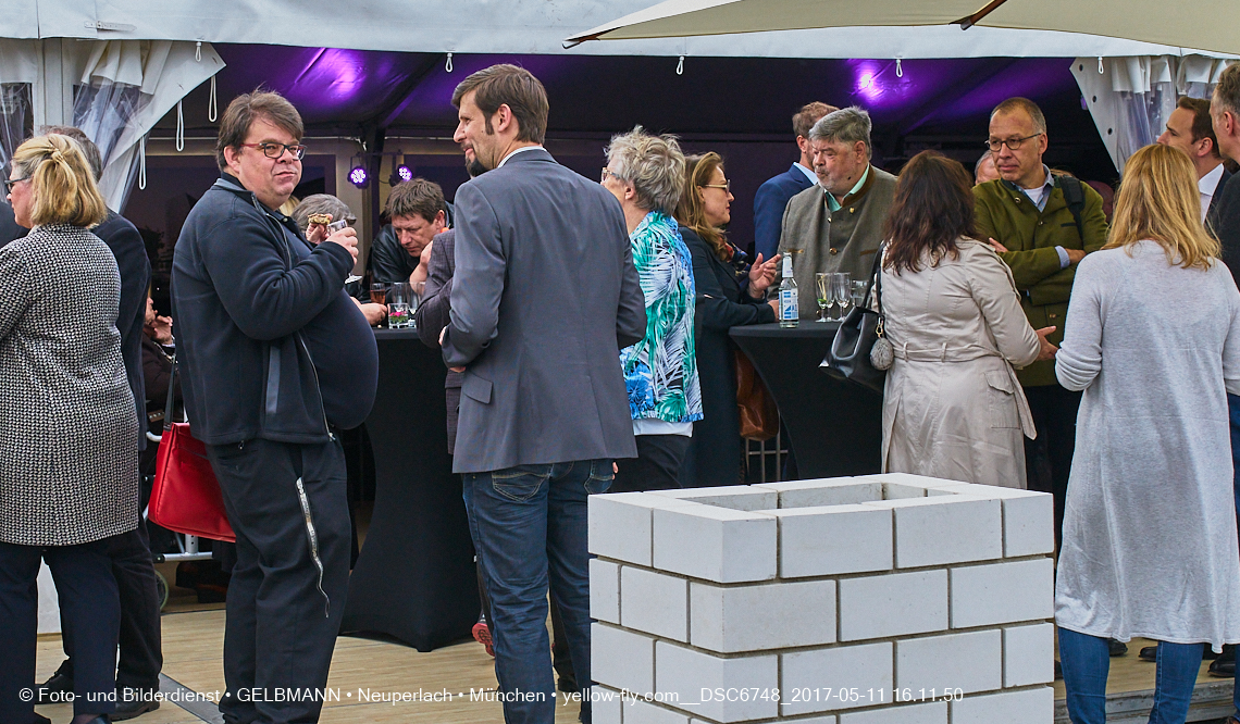11. Mai 2017 - Grundsteinlegung für die LOGE und dem Kulturquadrat in Neuperlach